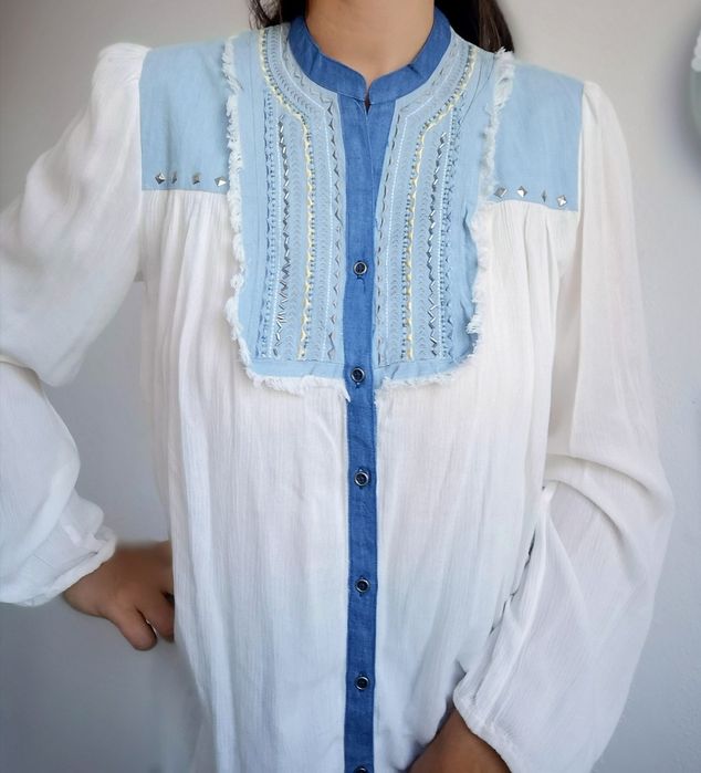 Bluzka na lato Desigual boho/hippie, S.