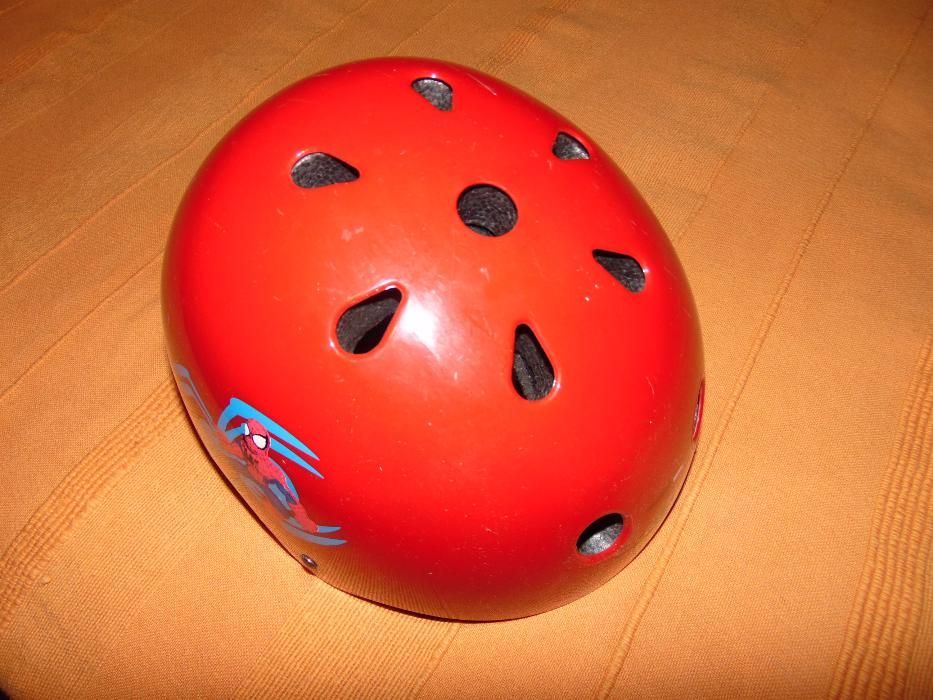 Capacete Junior Ciclismo/Skate Spyder Man