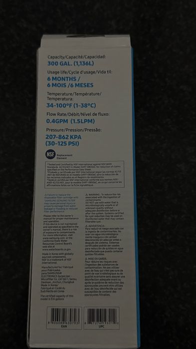 Filtros Samsung Originais HAF-QIN/EXP – Novos Selados – Pack 3