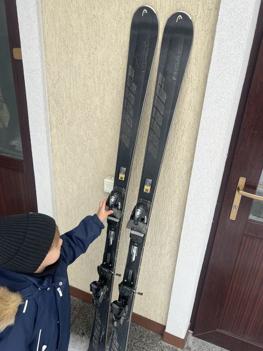 Лижі HEAD 170см чорні