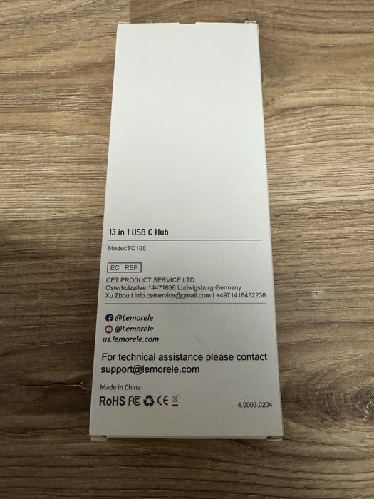 Lemorele 13 em 1 USB-C Hub