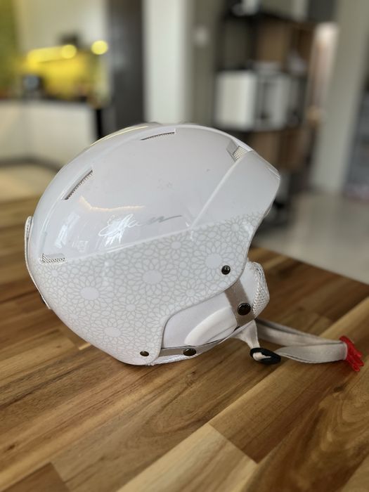 Kaska narciarski snowboardowy biały Elan M 56-57 cm