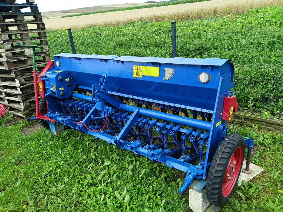 Siewnik Poznaniak 2.60m/1984r/docisk redlic/drabinka posiewna/znacznik