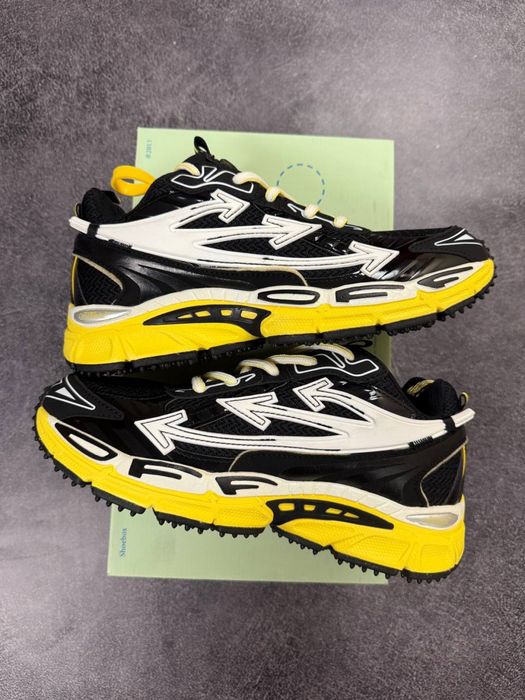 Off White Be Right Back Black Yellow
