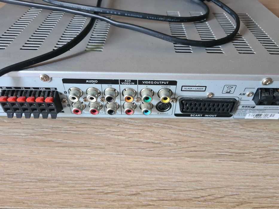 Odtwarzacz DVD Easy ET-606 Visionary + pilot