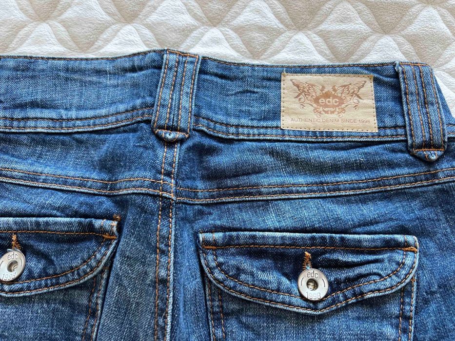 Damskie krótkie jeansowe spodenki marki edc / Esprit