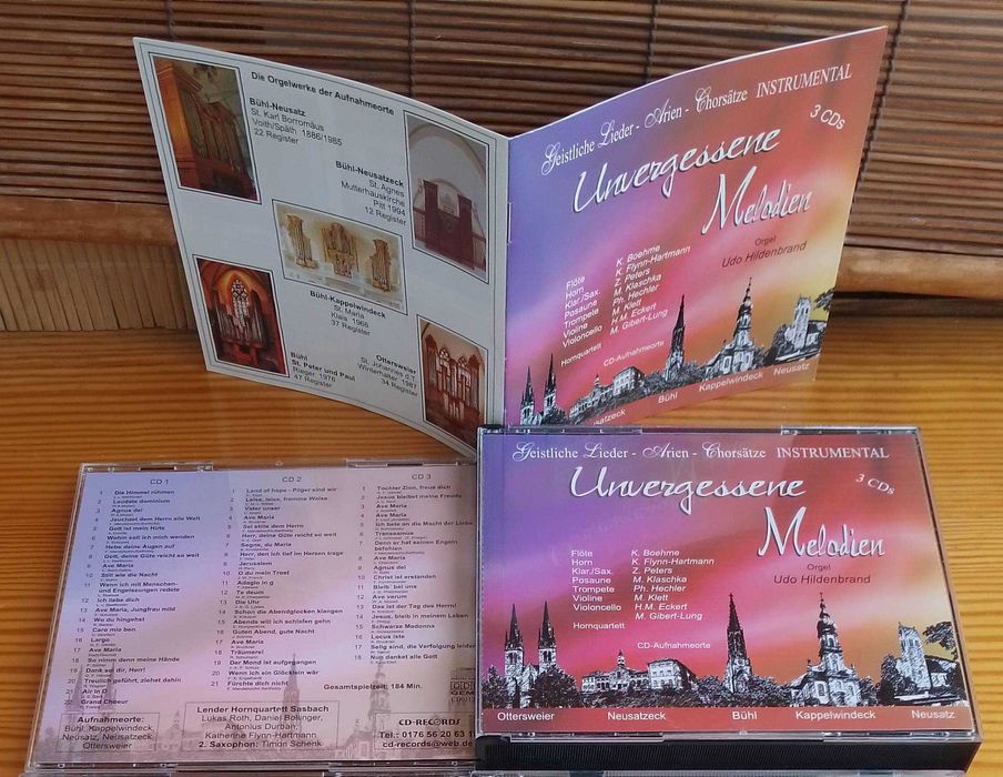 органная музыка классика церковная 3 сиди диск аудио тройной сборник