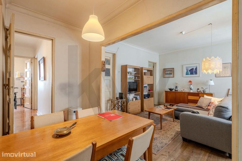 Apartamento T2 com ampla zona exterior no Príncipe Real