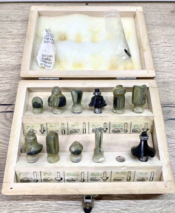 Profesjonalne frezy do drewna Brudër Mannesmann Werkzeuge 8mm.