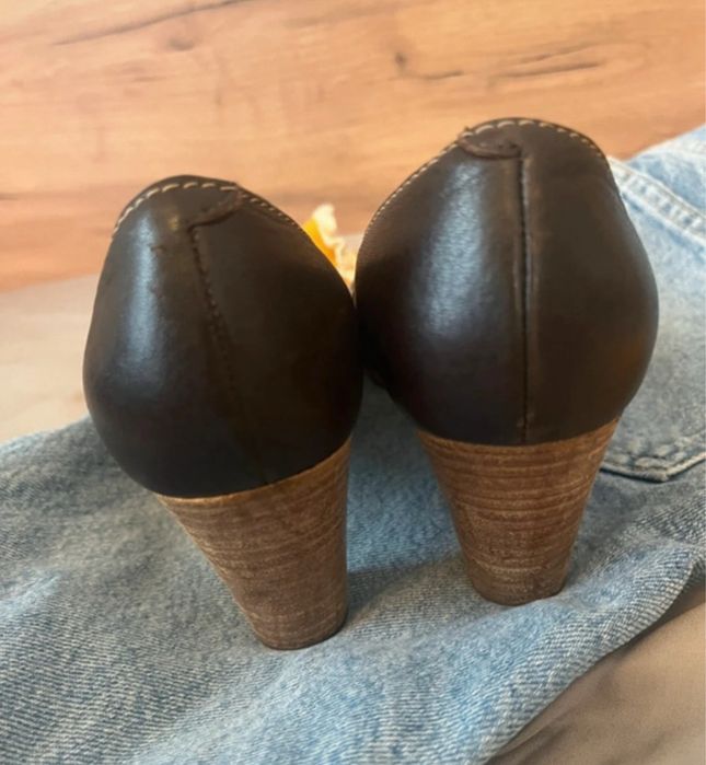 Buty na obcasie CHLOE r.36 leather