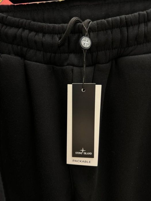 ЦЕНА БЫЛА 3400! Мужской спортивный костюм Stone Island черный на флисе