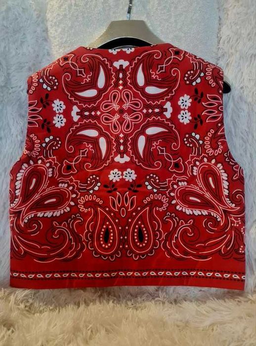 Colete Paisley Tam XS