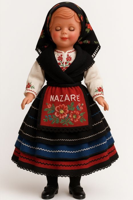 Bonecas para vestir com trajes tradicionais ou outros