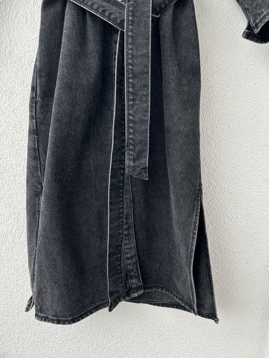 Reserved jeansowa sukienka midi