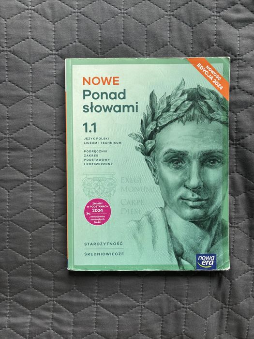 Podręcznik do języka polskiego Ponad Slowami 2024 część 1