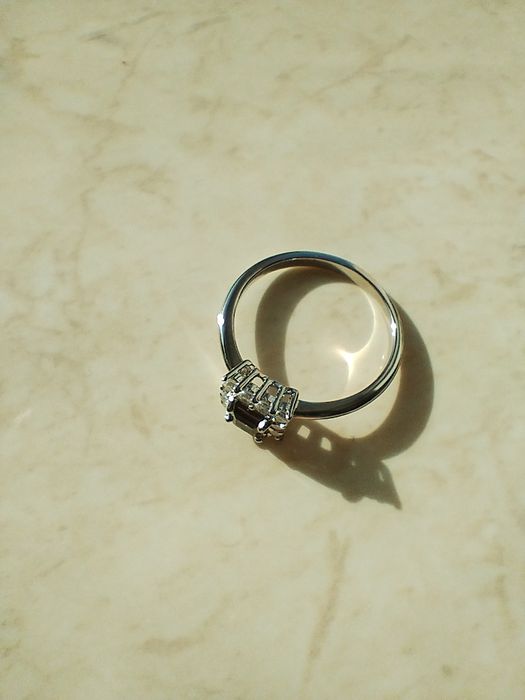 Каблучка з раухтопазом, кольцо