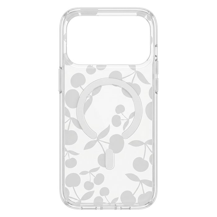 Nakładka Cherry Mag do iPhone 15 Pro 6,1" transparentna