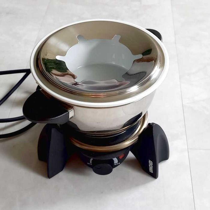 Fondue Unold Electric, 500 W, Inox/Black zestaw