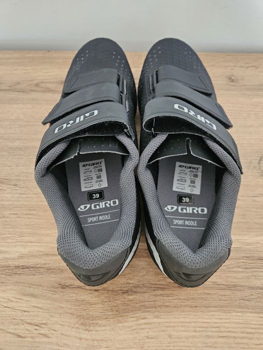 Жіноче вело-взуття Giro Stylus чорне (24 см устілка)