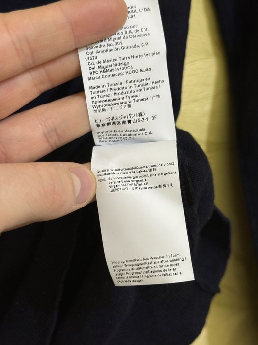 Hugo Boss merino шерсть