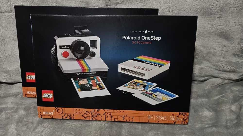 LEGO Ideas: Câmara Polaroid OneStep SX-70 | Idades 18+ | 516 Peças