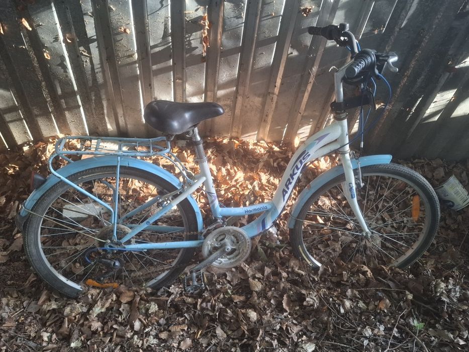 Rower damka z przeżutkami