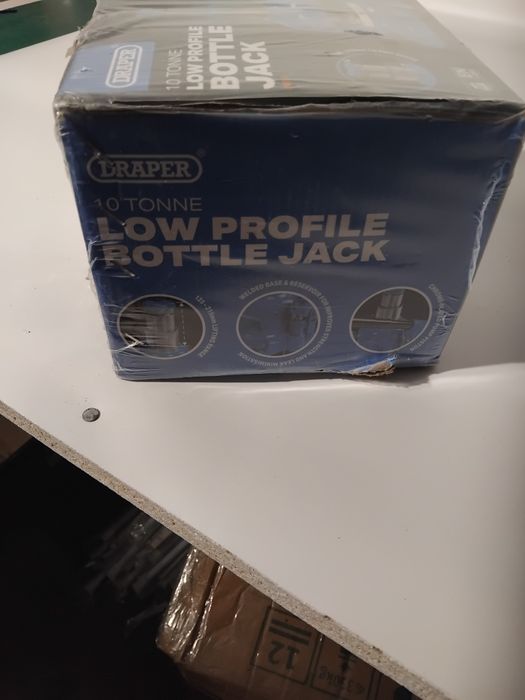 Podnośnik hydrauliczny DRAPER 10T niski | Low Profile | Powystawowy