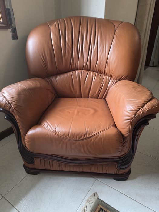 Conjunto sofa + 2 poltronas