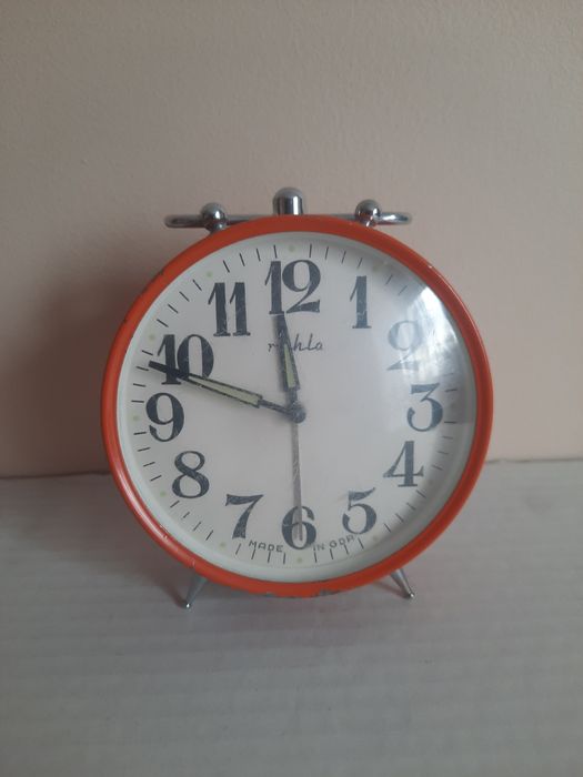 Stary zegar budzik Ruhla