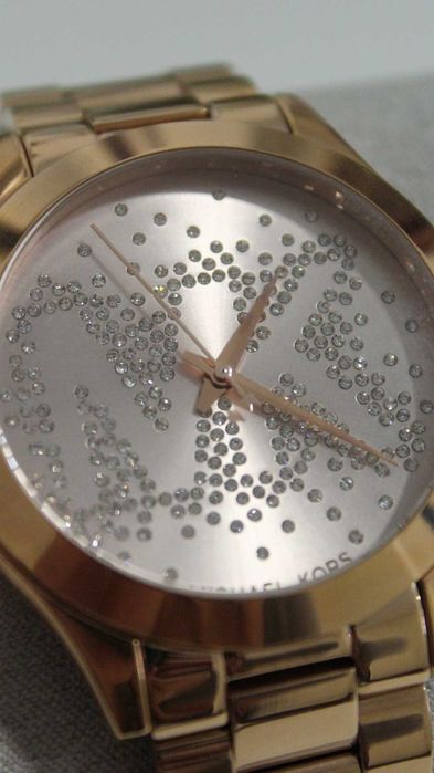 Relógio Michael Kors rosa dourado