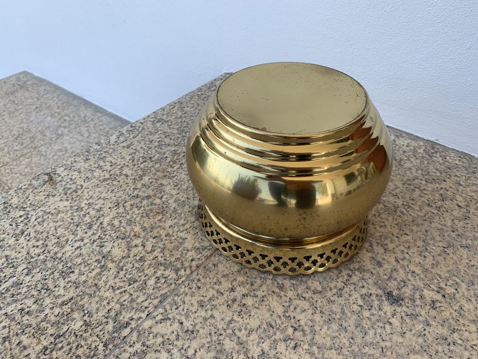 Vazo Decorativo Dourado