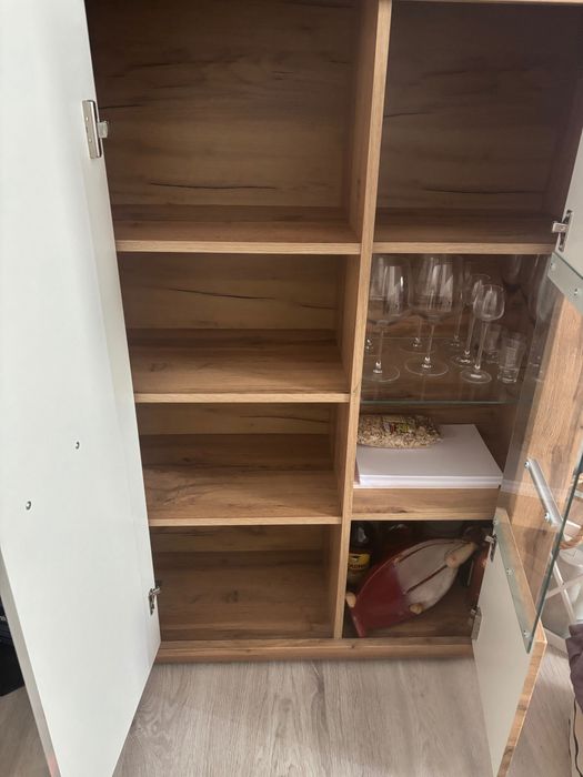 Meble komoda i witryna