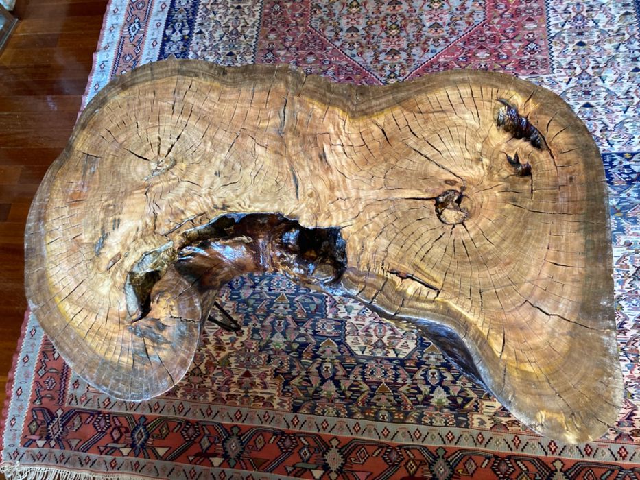 Mesa de apoio em madeira