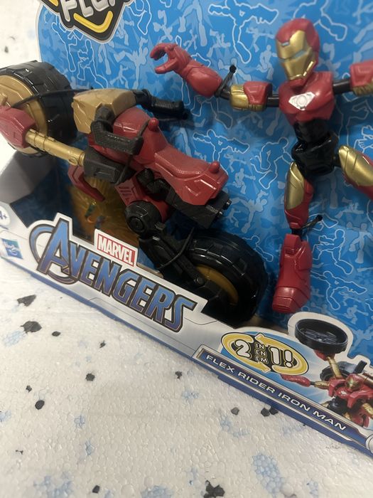 Marvel iron man motocykl 2w1 motor pojazd nowy