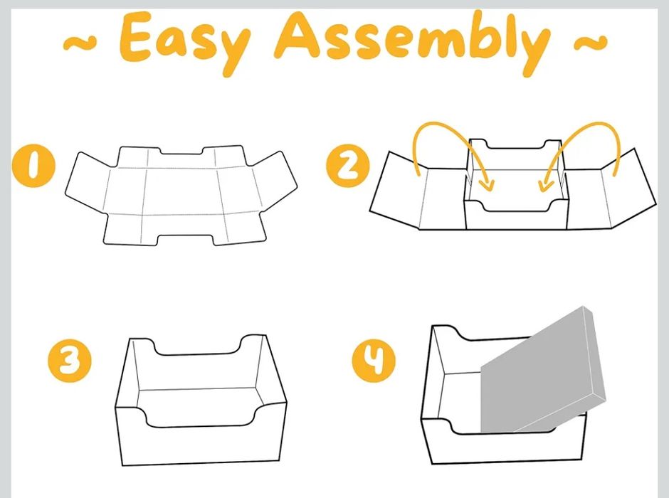 Hide& Scratch: Duży drapak dla kota z leżanką kartonową