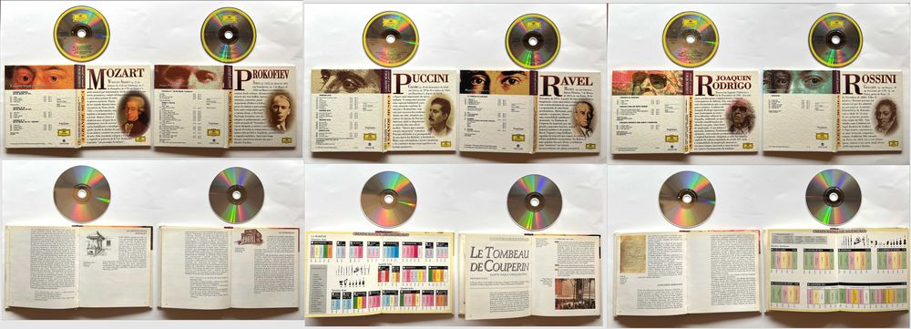 Coleção CDs Música Clássica Deutsche Grammophon - A Grande Música Passo a Passo