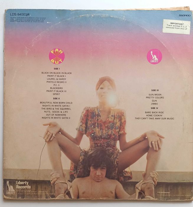 Eric Burdon And War – The Black-Man's Burdon, 2LP winyl, LIBERTY RECORDS UK