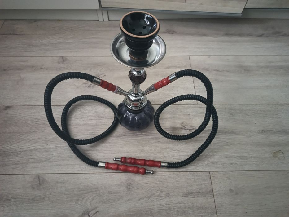 Fajka wodna shisha bez tytoniu i węgielków