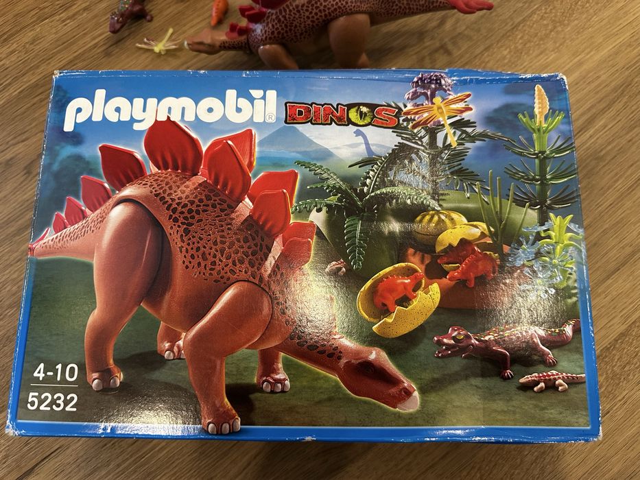 Playmobil Dinos 5232 — Stegossauro com Ninho + Oferta Playmobil Circo