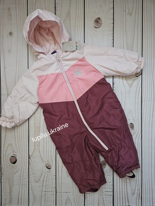 Lupilu 80 р термо комбінезон зимовий на дівчинку зимний