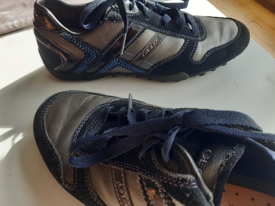Buty skórzane sportowe