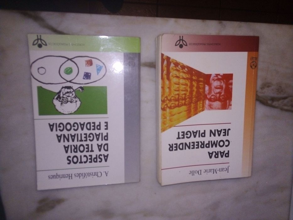 Conjunto de 2 Livros Piaget
