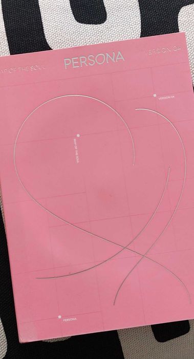 BTS - Map Of The Soul: Persona (ver. 4) | c/ tudo + photocard Jungkook
