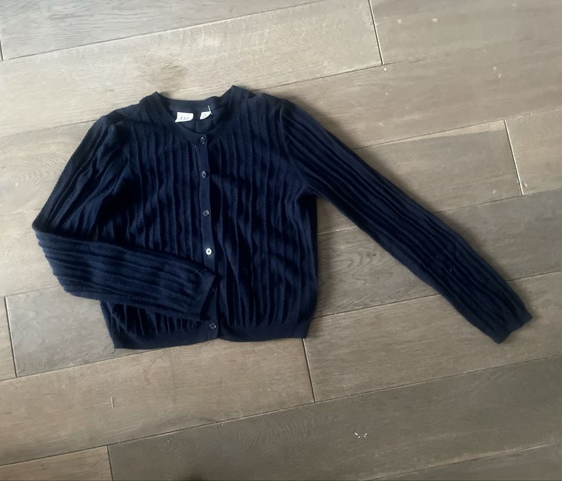 Sweterek kardigan Gap 134 - 140 granatowy