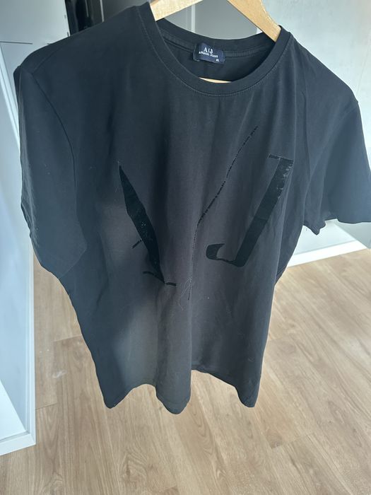 T-shirt meski Armani czarny