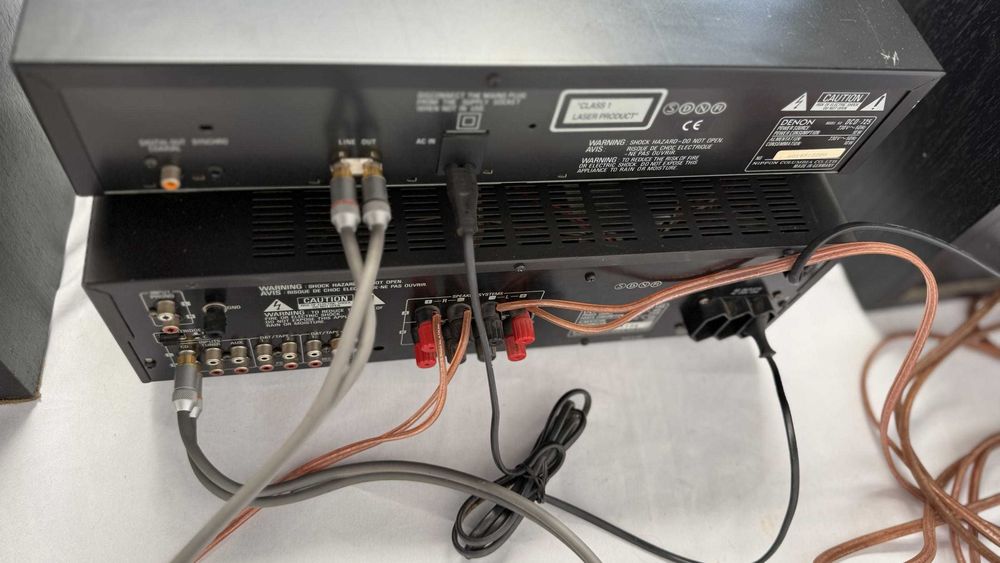Wieża zestaw Denon HI-FI Made in Germany + kolumny Dali 104
