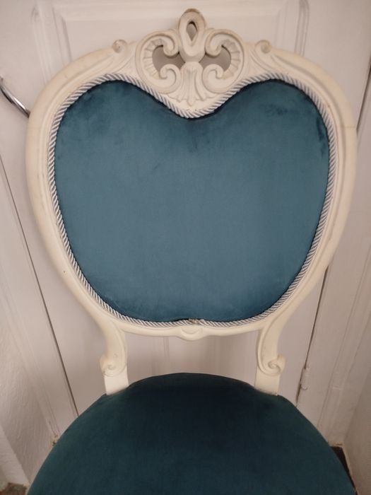 Conjunto 2 cadeiras Queen Anne