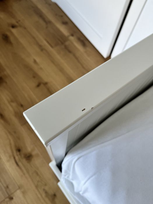 łóżko rozkładane hemnes + 2 materace