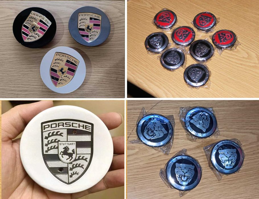 Centros Jante Roda PORSCHE | JAGUAR | 4 UNIDADES