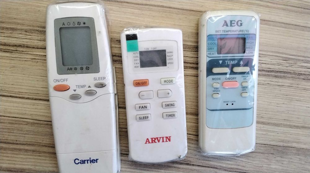 пульти для кондиціонерів AEG.ARVIN.CARRIER